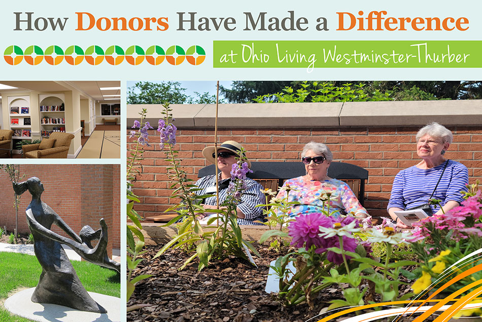 Photos of how donors have made a difference.